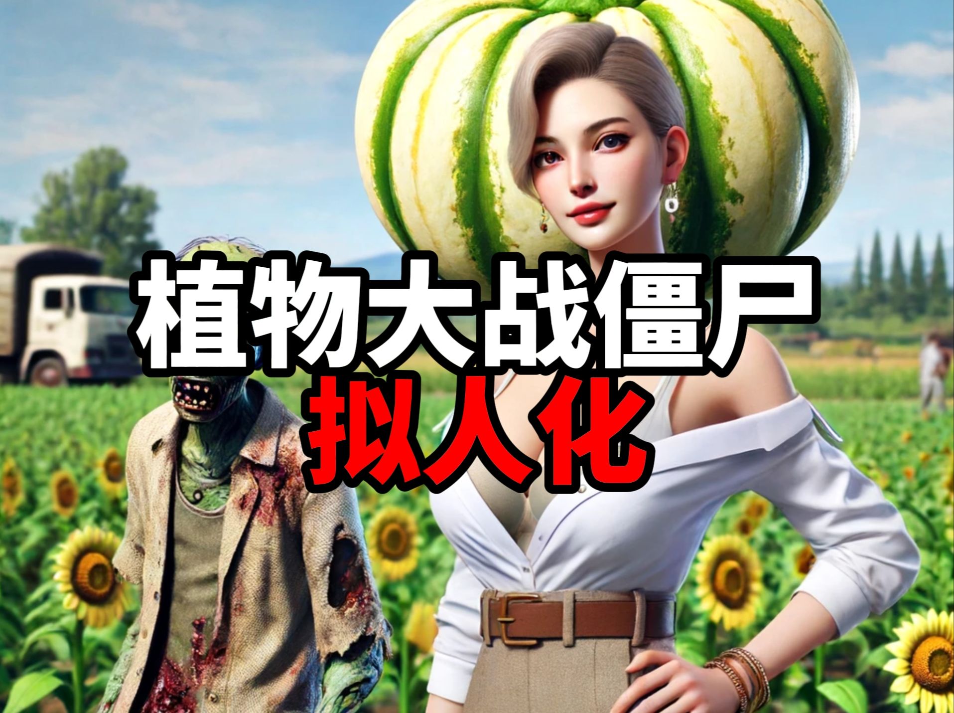 植物大战僵尸各大植物拟人化,是怎么样的?