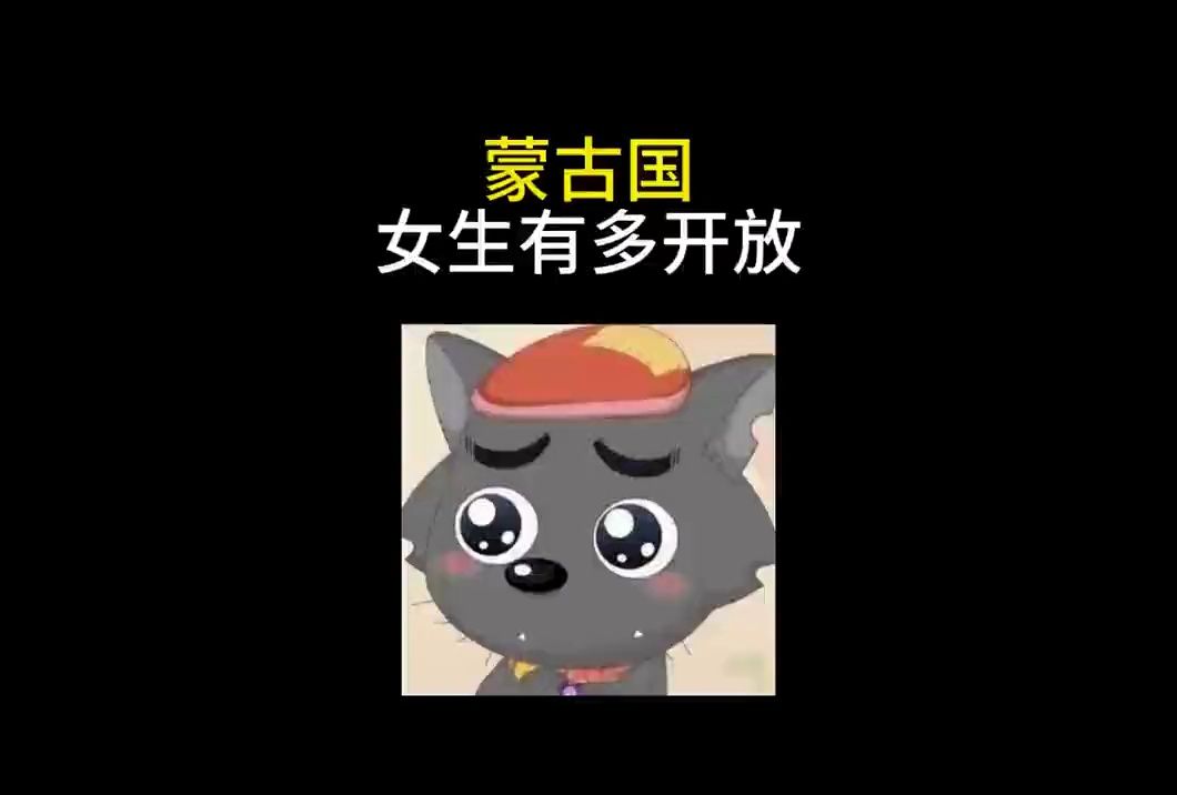 蒙古国女生有多开放哔哩哔哩bilibili