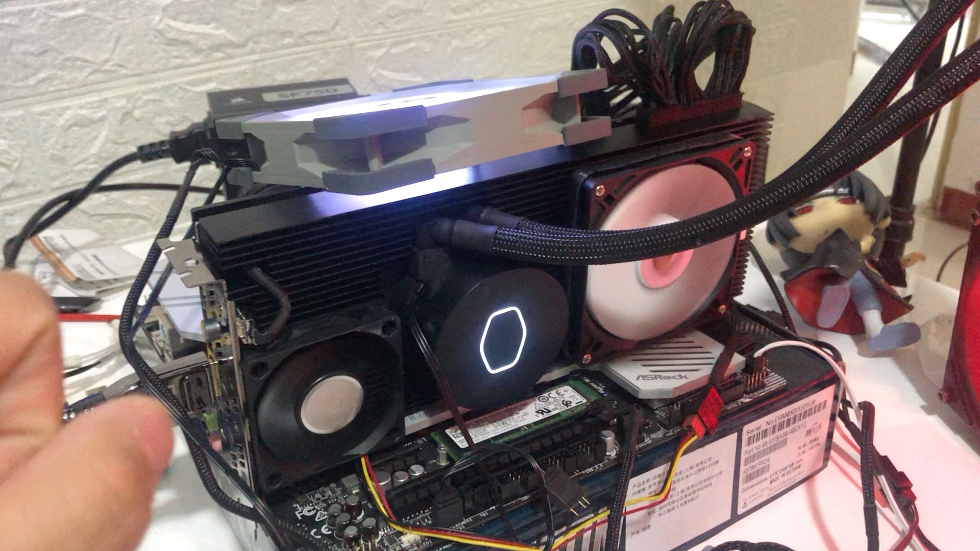 征询七彩虹rtx3090 ad oc老板显卡一张匹配改版显存散热背板_哔哩哔哩