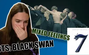 Descargar video: 【reaction】这MV让人感情复杂，老外看防弹先行曲'Black Swan' Art Film REACTION