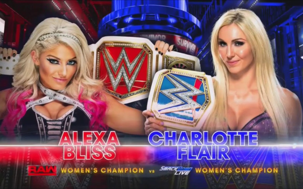 Survivor Series 2017.11.19 Charlotte Flair vs. Alexa Bliss哔哩哔哩bilibili