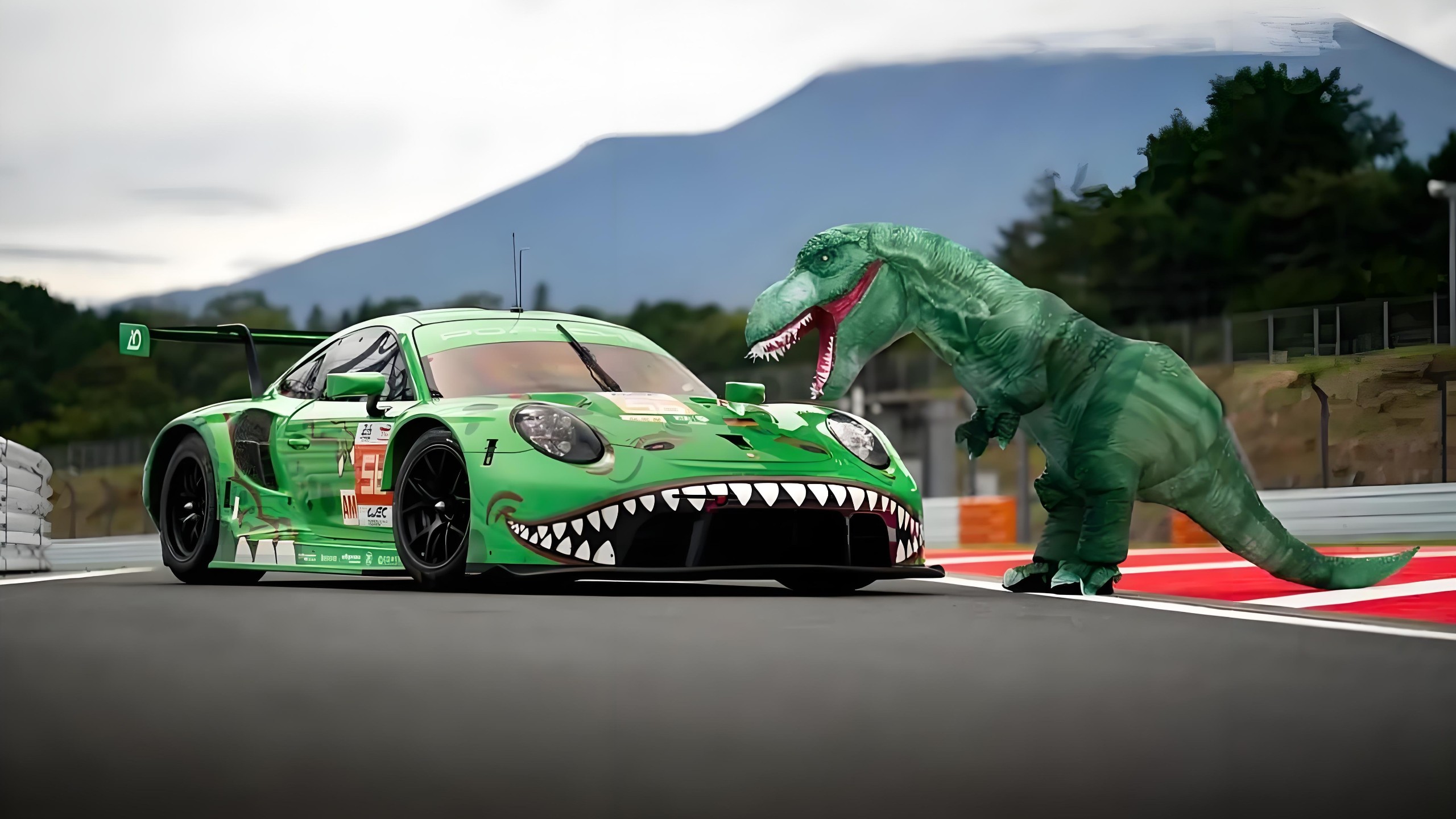 保时捷911gt3r霸王龙赛车