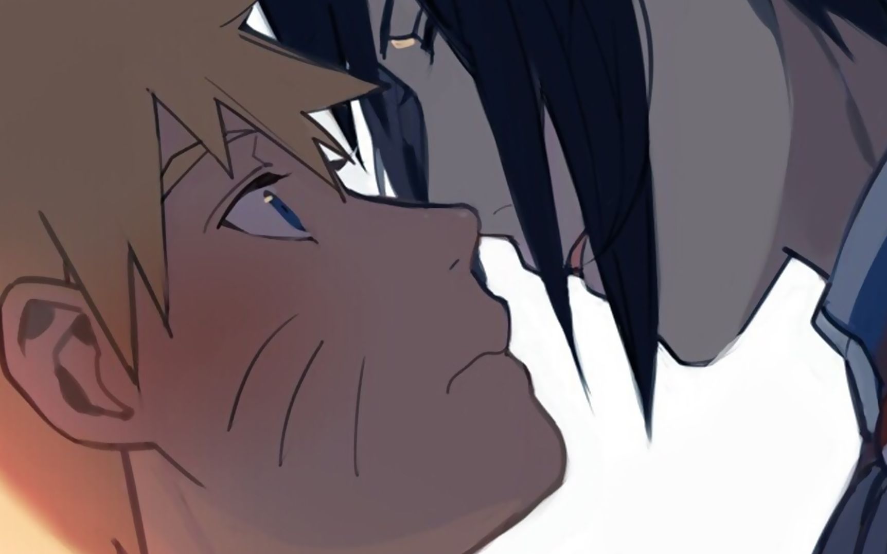 佐助要鸣人亲他?