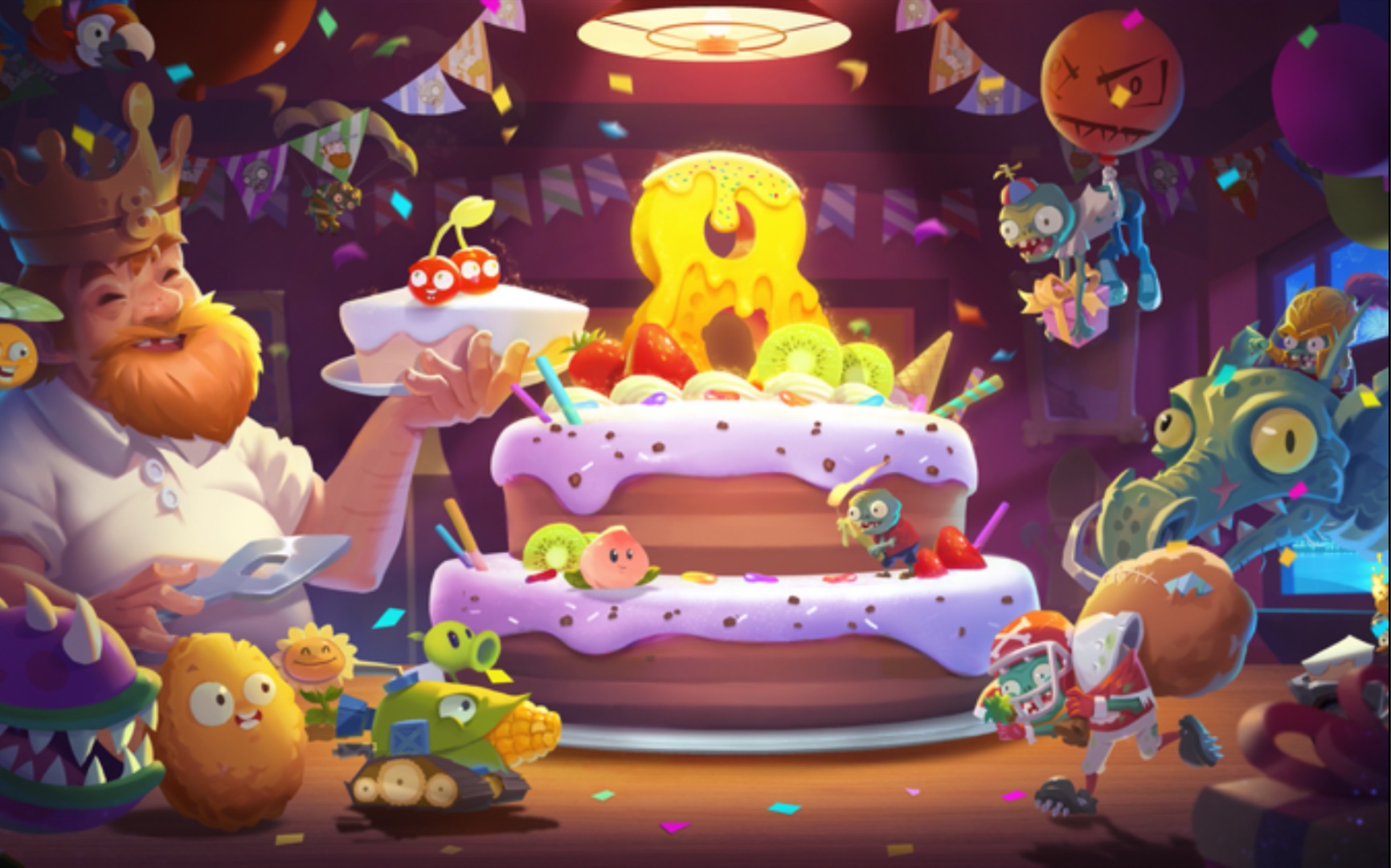 【pvz2中文版】8周年纪念卡点剪辑,献给爱pvz2中文版的我们