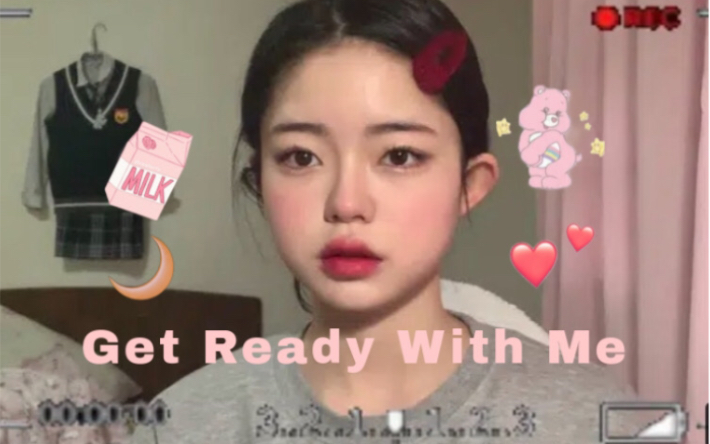 [图]｜Gyeong E｜ 合集 持续更新｜GRWM 跟着04年漂亮预备高中生妹妹一起做化妆准备吧 get ready with me