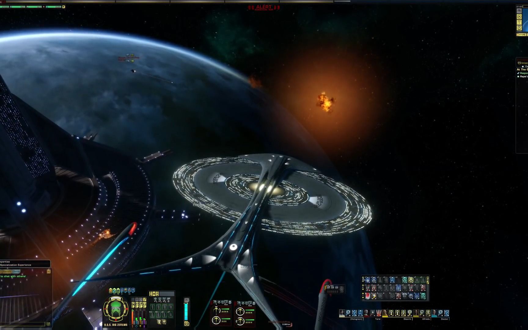 星际迷航star trek online 企业j号星舰护卫星际基地starbase 1_单机