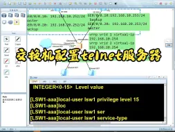 Télécharger la video: 交换机配置telnet服务器