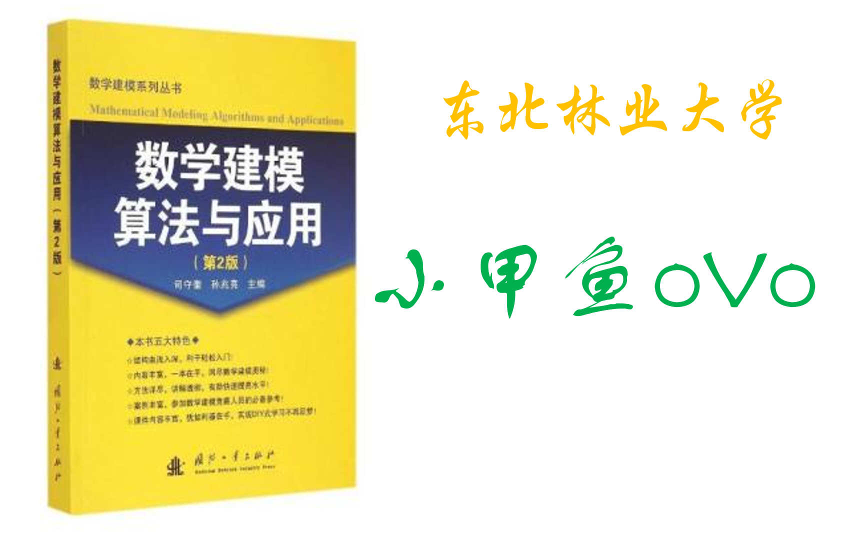 [图]【数学建模算法与应用】全书大概讲解