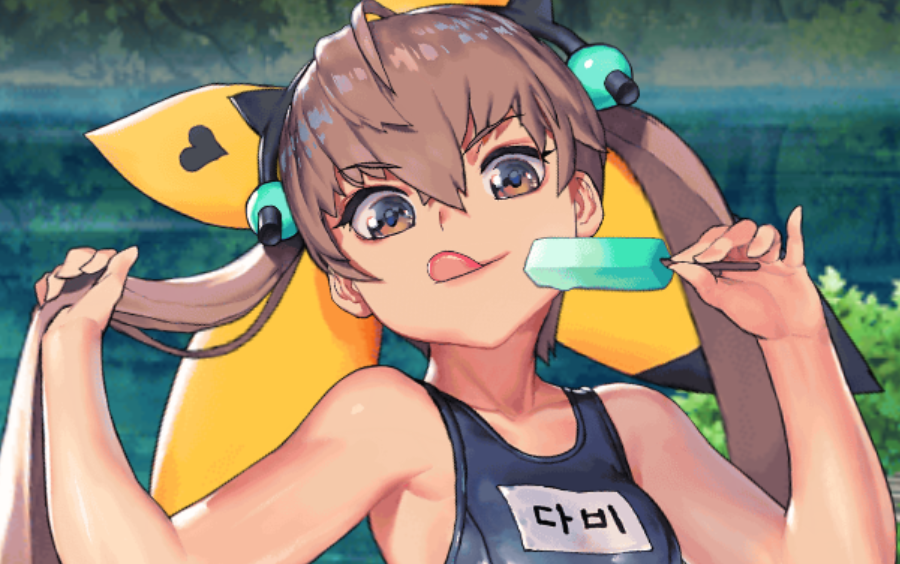 「天命之子」5w钻试抽泳装达比【视频极度舒适建议加速观看】附上技能