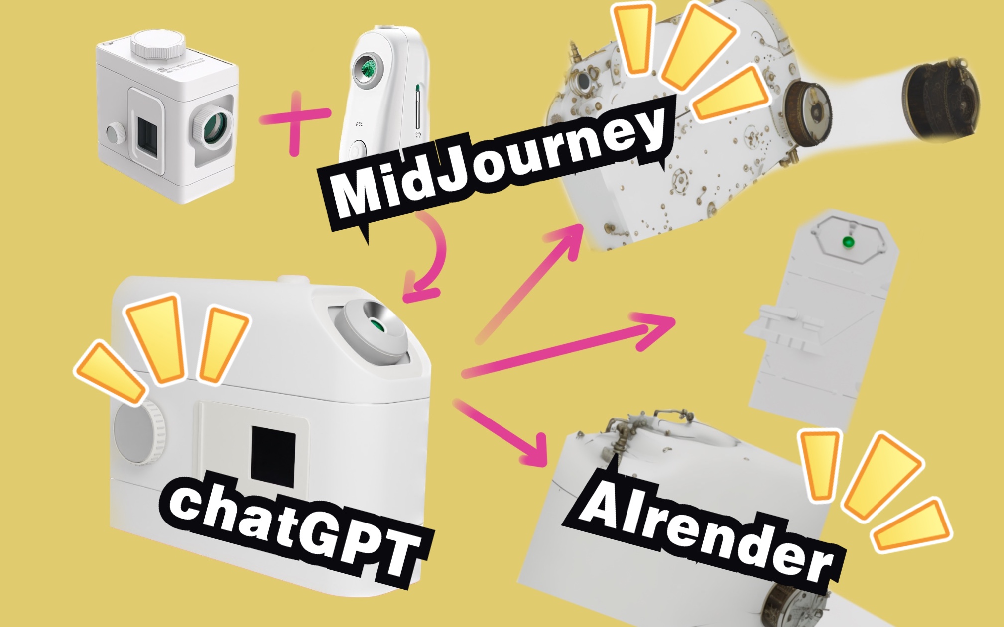 chatGPT+Mid journey+AI render的ai辅助建模全过程哔哩哔哩bilibili