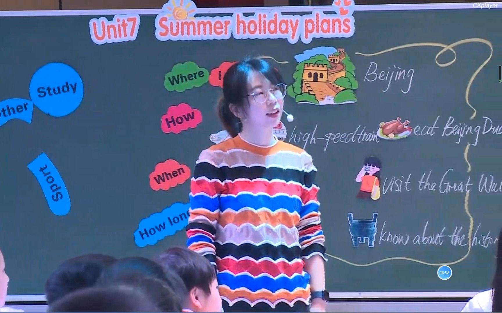 [图]名师优课学习--张佳迪老师《Unit 7 Summer holiday plans》