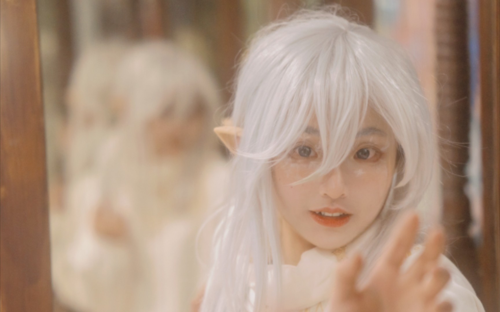 江七雪精灵仿妆