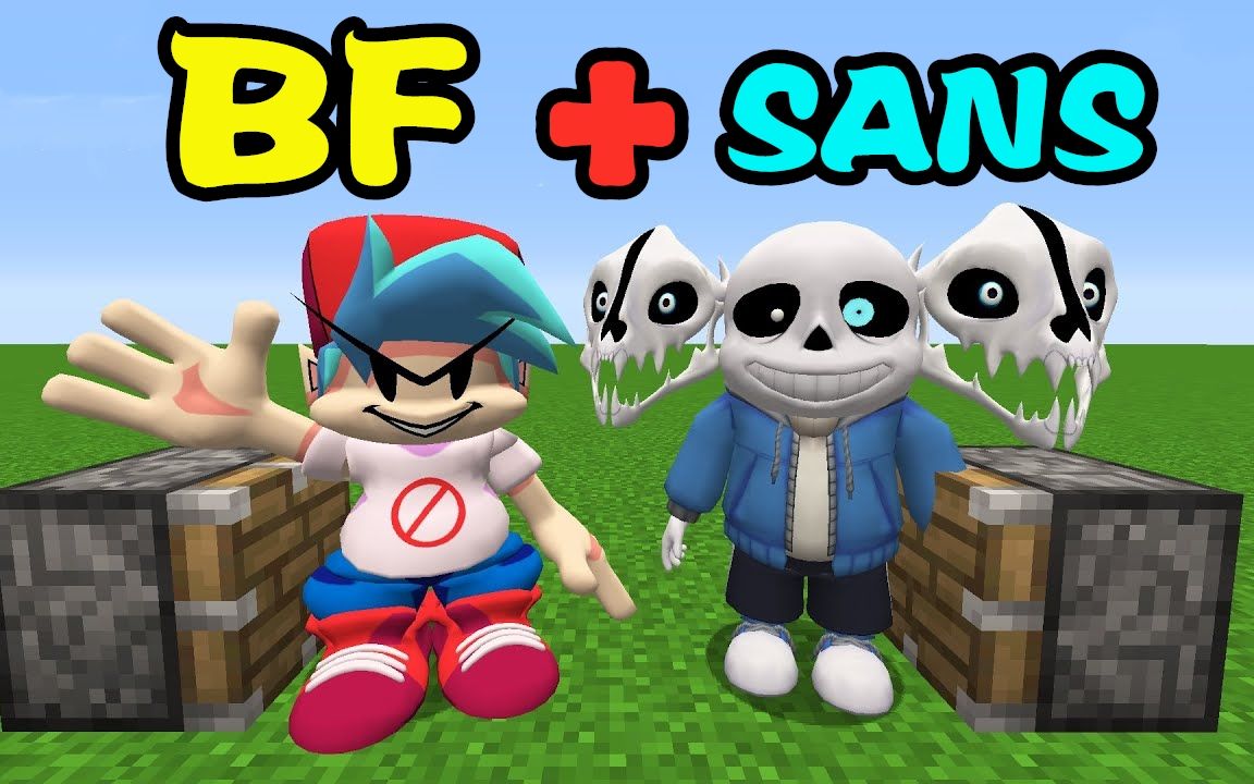 我的世界bf龙骨炮sans最丑陋的huggywuggy诞生