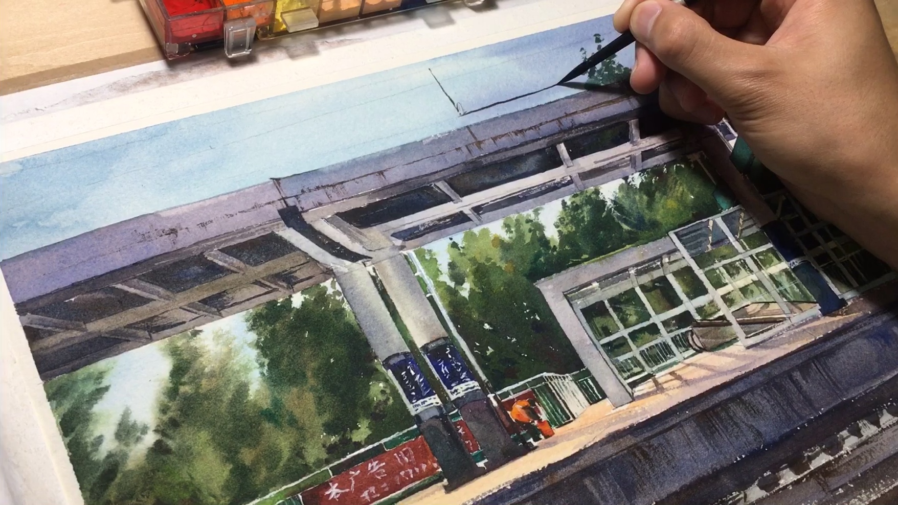 下一站茶山刘一一最爱的绿皮火车