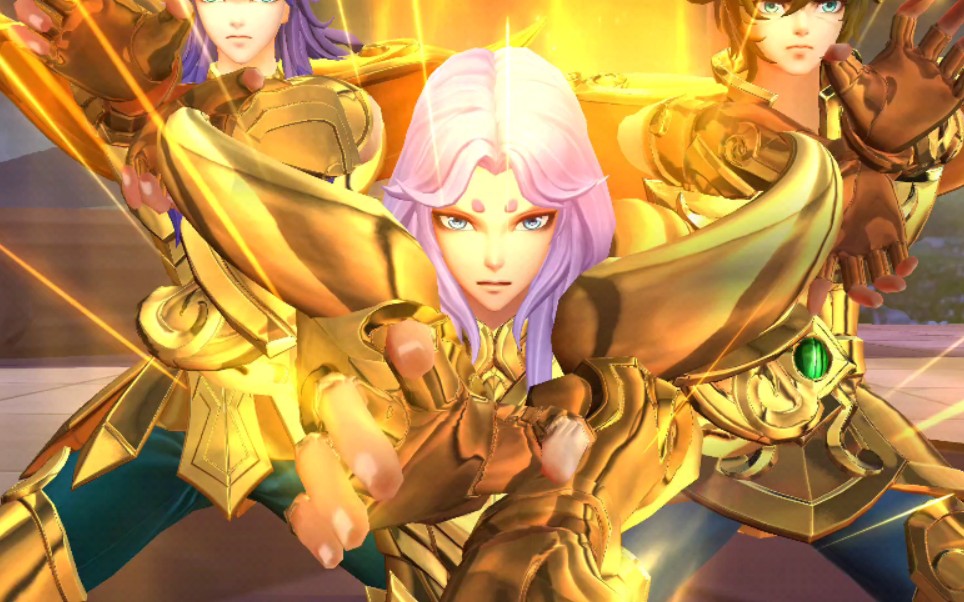 圣斗士星矢雅典娜之惊叹召唤动画