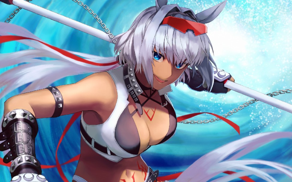 [fgo日服]泳装凯尼斯无倍卡4t 邪马台复刻咕哒五期高难_fgo