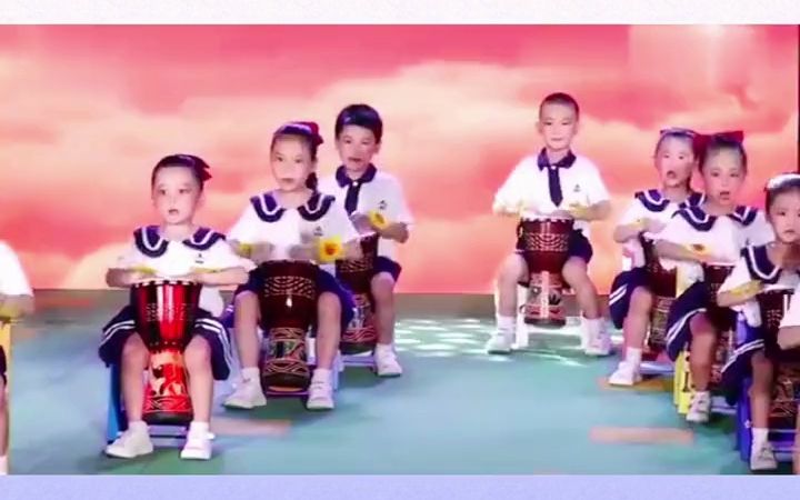 [图]《中国么么哒》幼儿园大班六一舞蹈幼儿手鼓舞，男女生同台！幼儿舞蹈 幼儿六一舞蹈 幼儿园六一舞蹈 幼儿手鼓舞蹈 幼儿园大班舞蹈