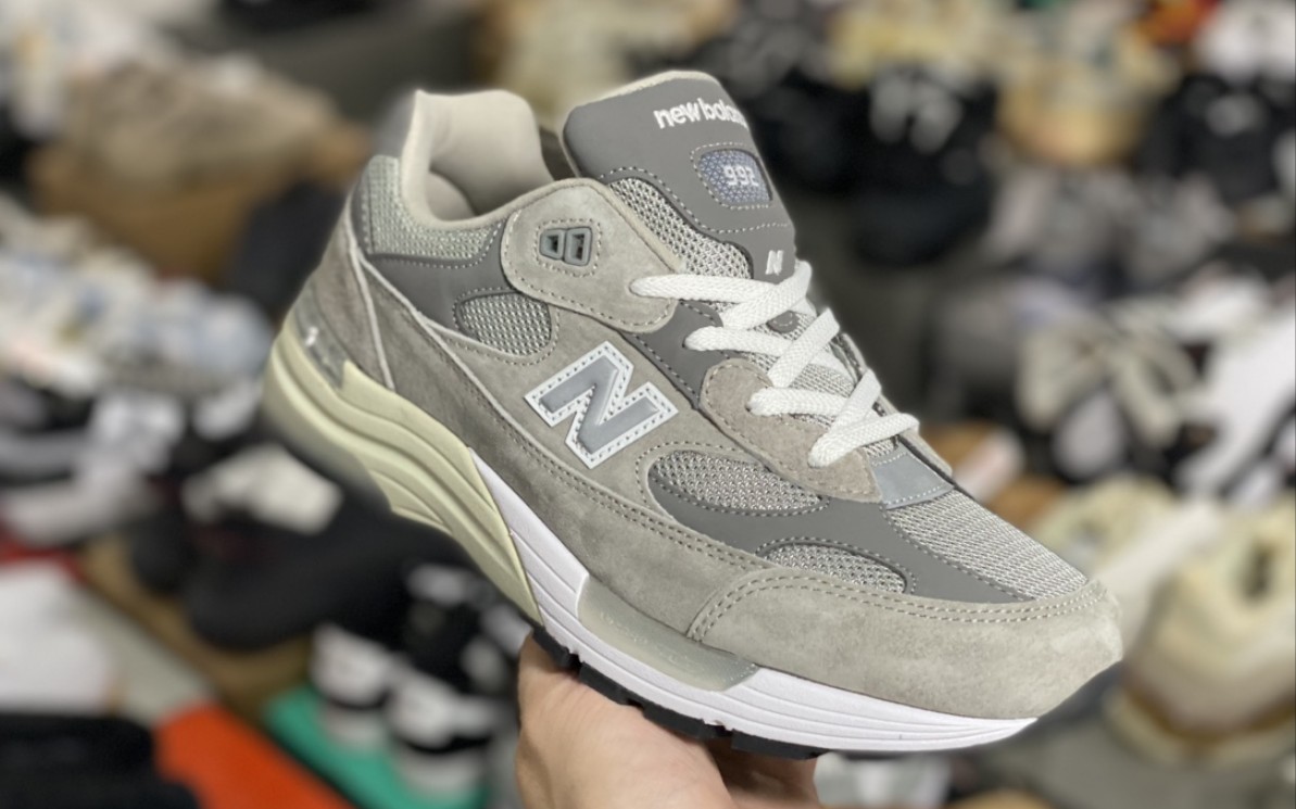 【发货实拍】new balance 992 元祖灰 男女同款