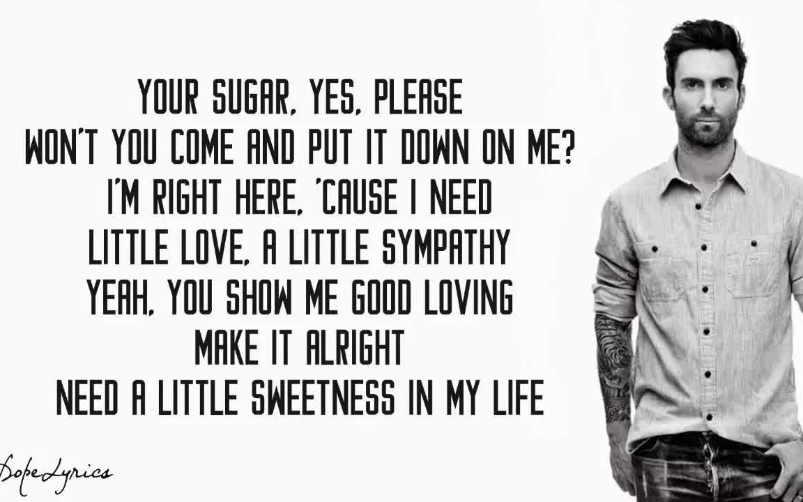 [图]Sugar - Maroon 5 (Lyrics)-