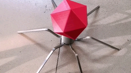 3d打印做个一个噬菌体,有需要模型文件的小伙伴私信我.