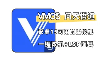 VMOS Pro 悟问天道版 最新版，安卓15可用，一键改机+LSP面具