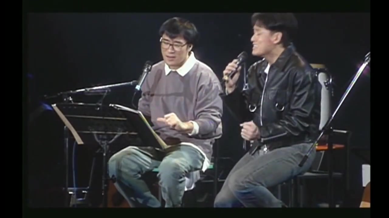 李宗盛&周华健《漂洋过海来看你》Live，这个现场已经过去25年了