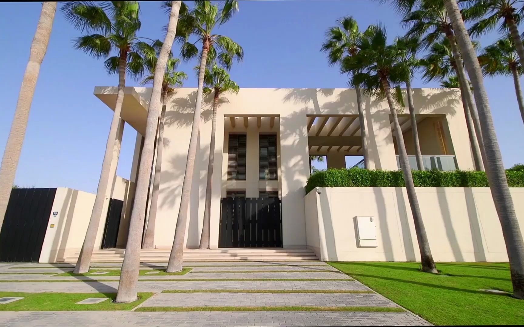 luxury home 4k / 60阿联酋迪拜宁静现代别墅~ tranquil modern