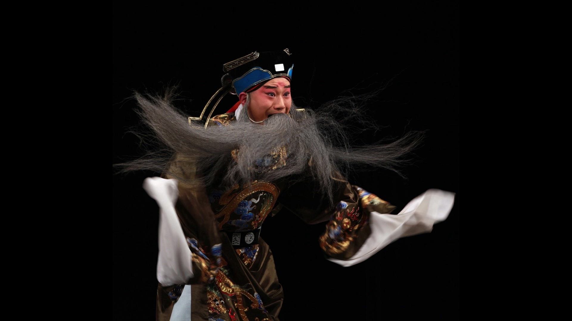 麒派于同辉清唱京剧《萧何月下追韩信》_哔哩哔哩_bilibili