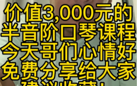 【硬核教学】进阶半音阶口琴手必学内容(二):发掘好吹的和弦琶音,构建快速乐句的大杀器.古典/爵士必备哔哩哔哩bilibili