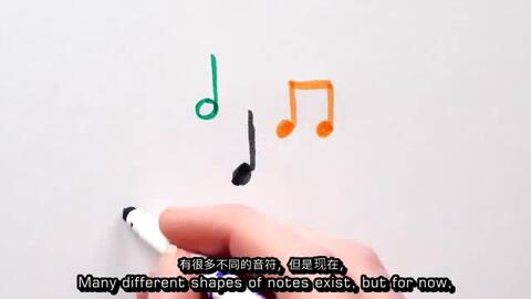乐理教程 预备级第五课 附点二分音符 哔哩哔哩