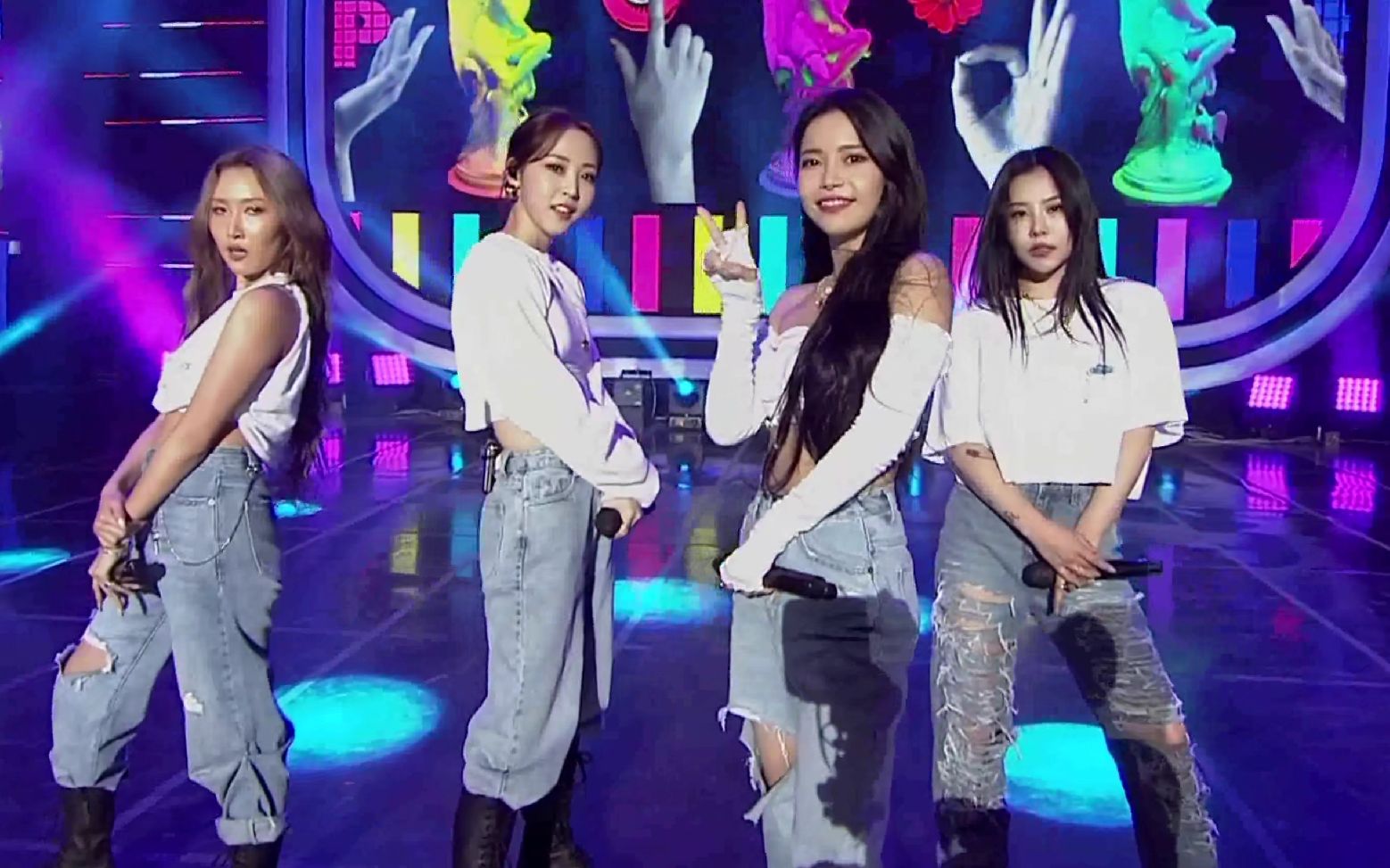 mamamoo dingga aya hip 210508高清舞台