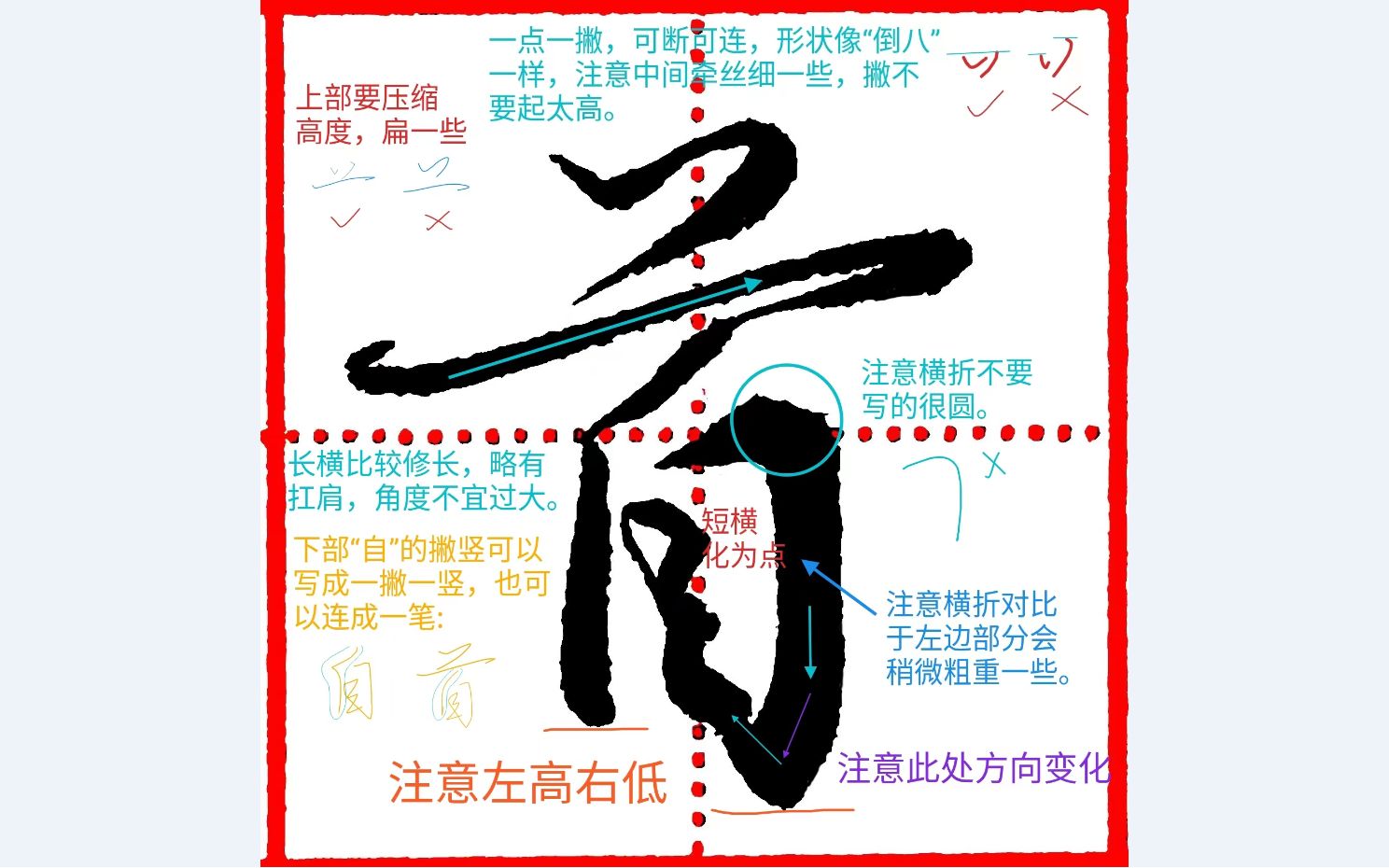 《千字文行书学习》第0116字 首-bilibili(B站)无水印视频解析——YIUIOS易柚斯