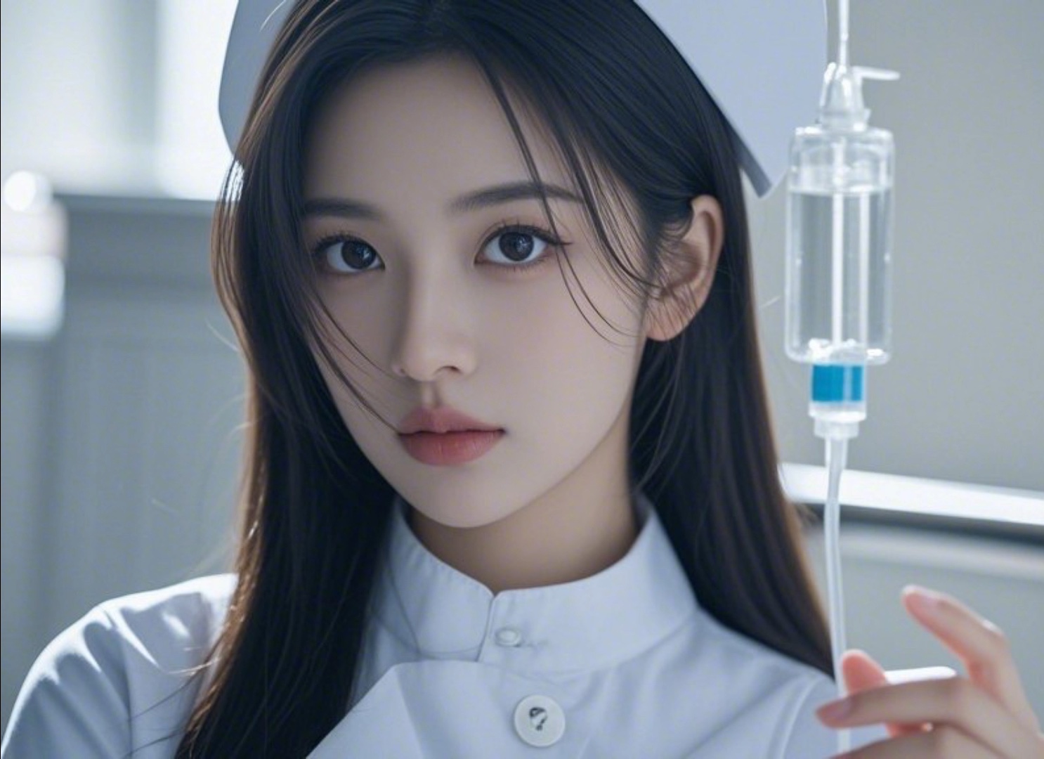 极致容颜的护士小姐姐