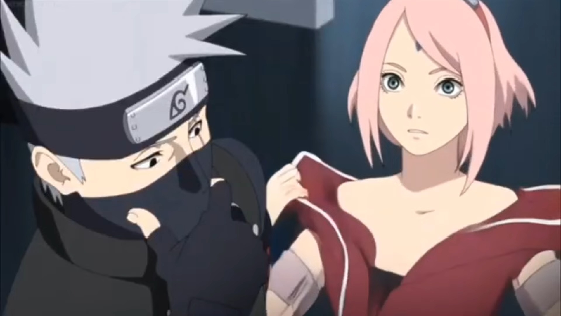 自来也带坏了卡卡西,竟然这样对小樱 ❤️‍🔥