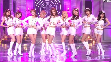 Live】少女时代「Run Devil Run」日文版MusicJapan_哔哩哔哩_