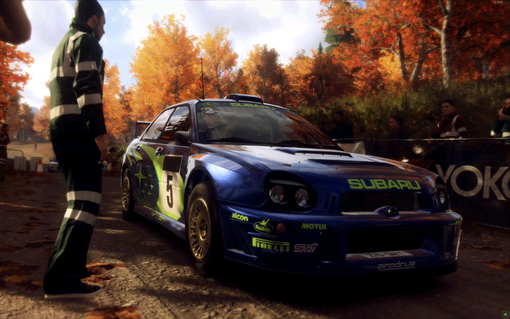 《尘埃拉力赛2.0》 不认真听路书就会撞树,然后走错路!