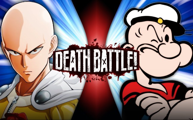 【中英字幕】埼玉 VS 大力水手 生死决斗（DEATH BATTLE）