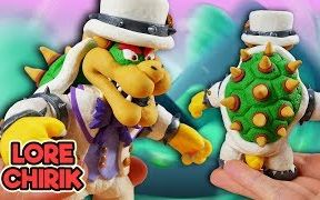 [图]【Clay Art】制作 Bowser from 《Super Mario Odyssey》