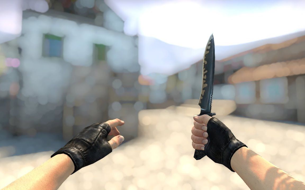 csgo16经典匕首动作对比