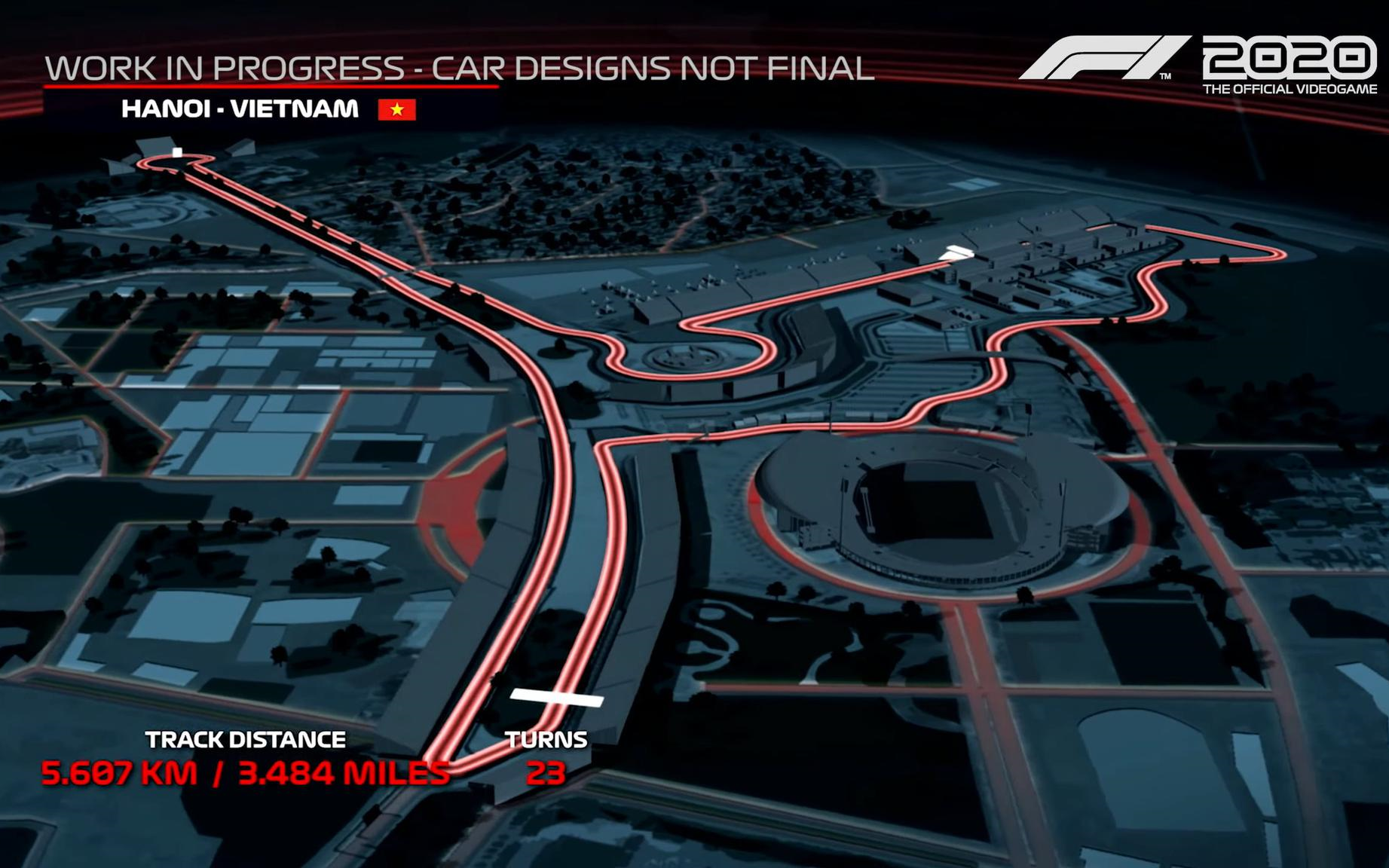 f1 2020 越南河内赛道首次试玩