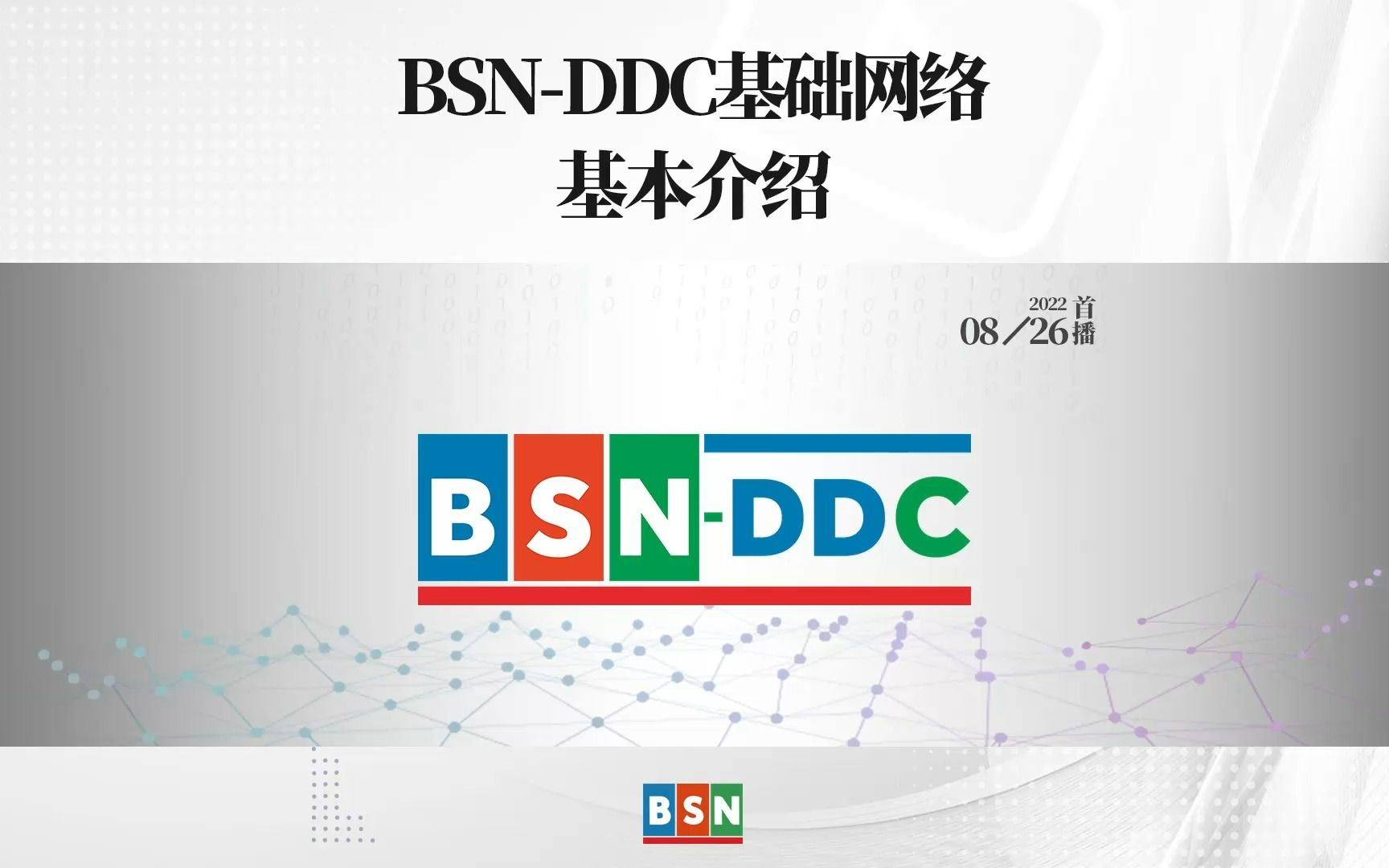 BSNDDC基础网络基本介绍哔哩哔哩bilibili