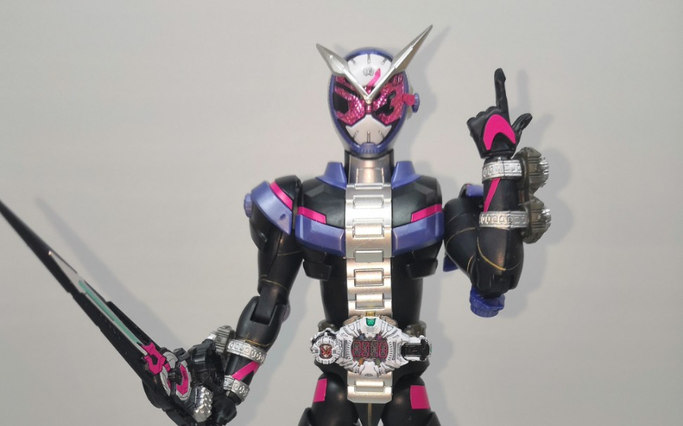 [万代figure-rise standard]假面骑士时王拼装过程,简单把玩_哔哩哔哩