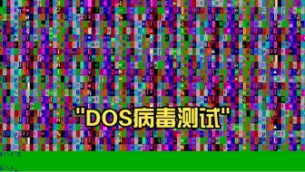 DOS病毒测试