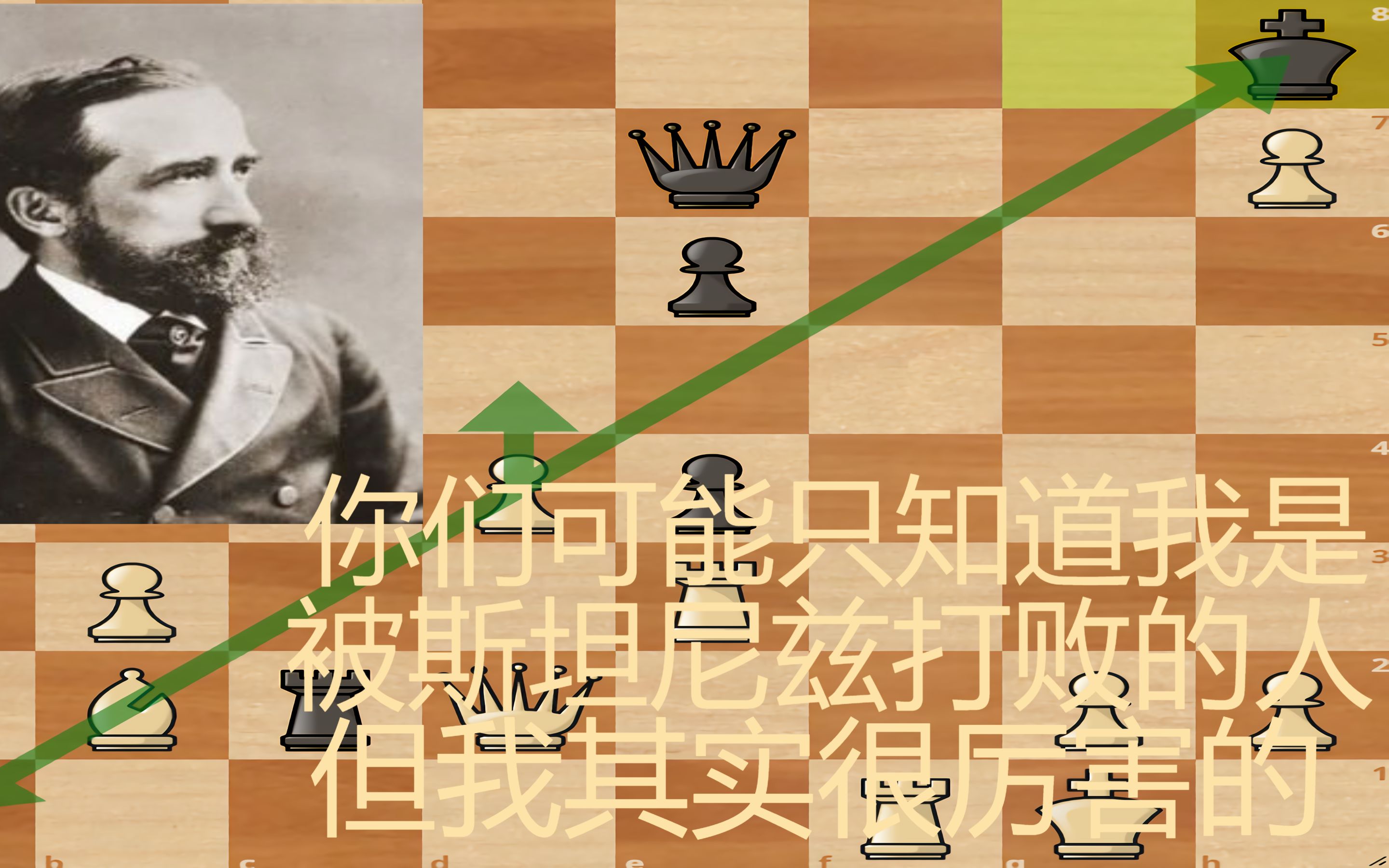 【国际象棋经典对局欣赏】一个被提起时是首位世界冠军背景版的人的不朽对局.哔哩哔哩bilibili