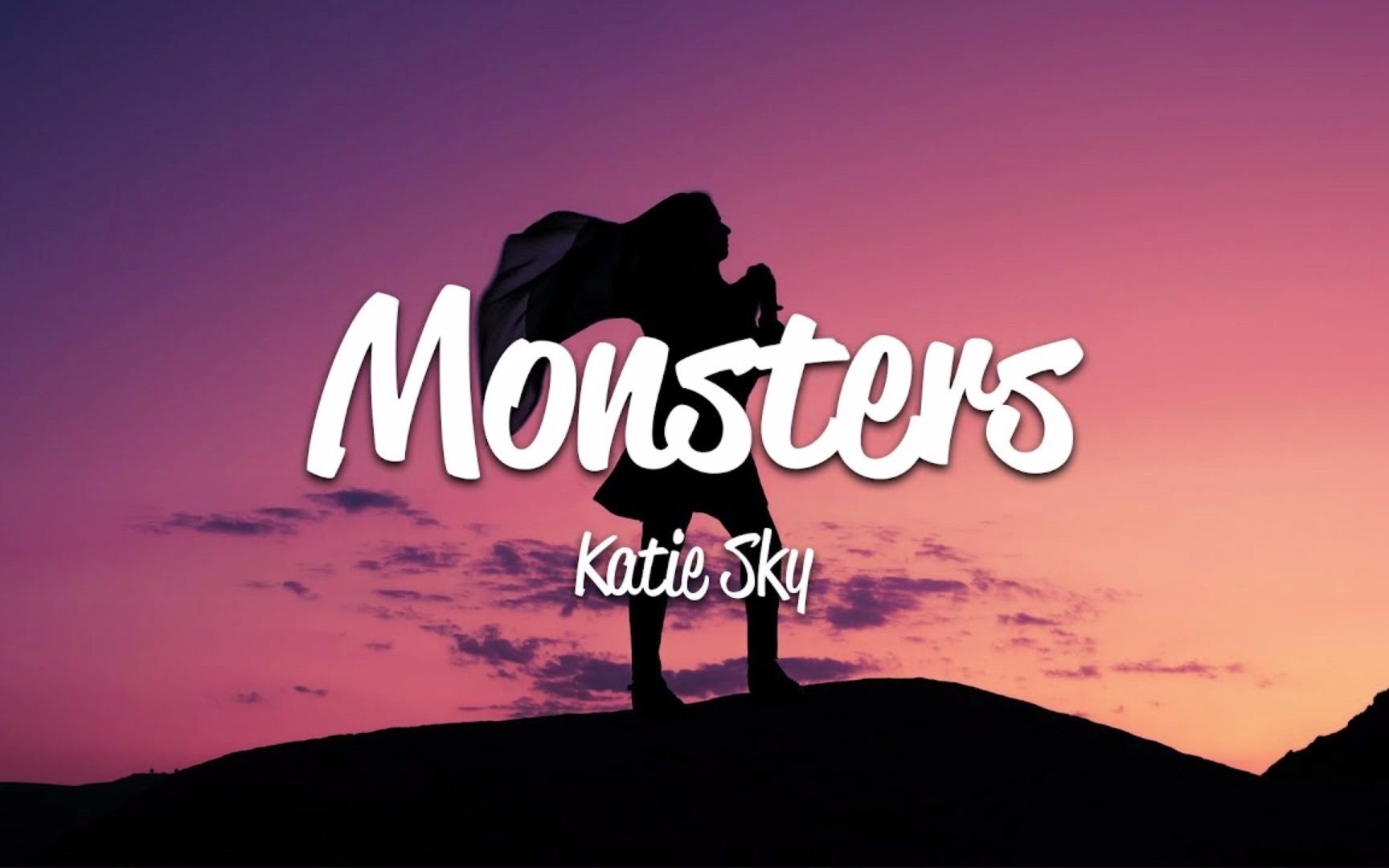 [图]【经典电吉他solo伴奏】Katie Sky - Monsters 电吉他SOLO伴奏带