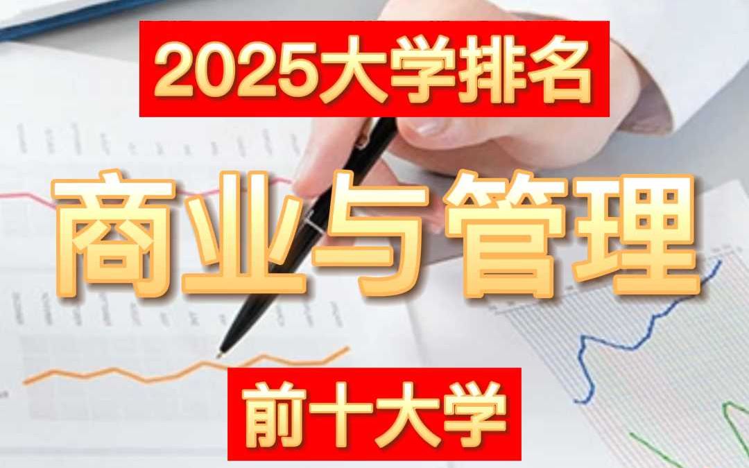 QS2025:商业与管理专业哔哩哔哩bilibili