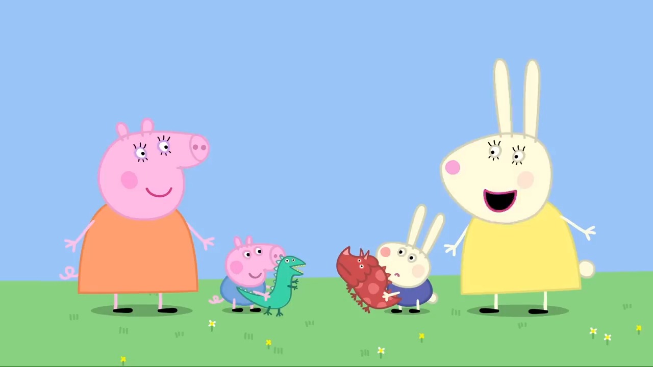 Peppa Pig小猪佩奇英文原版  George's Friend(每日更新)哔哩哔哩bilibili