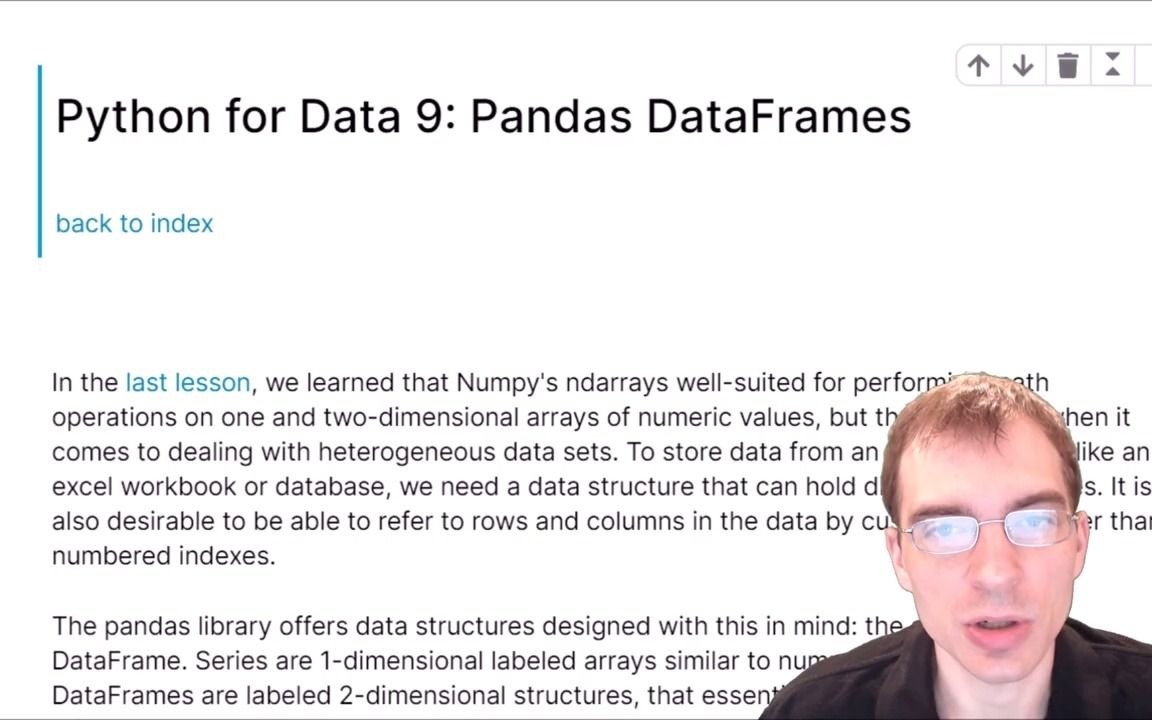 Python for Data Analysis - Pandas Data Frames_哔哩哔哩_bilibili