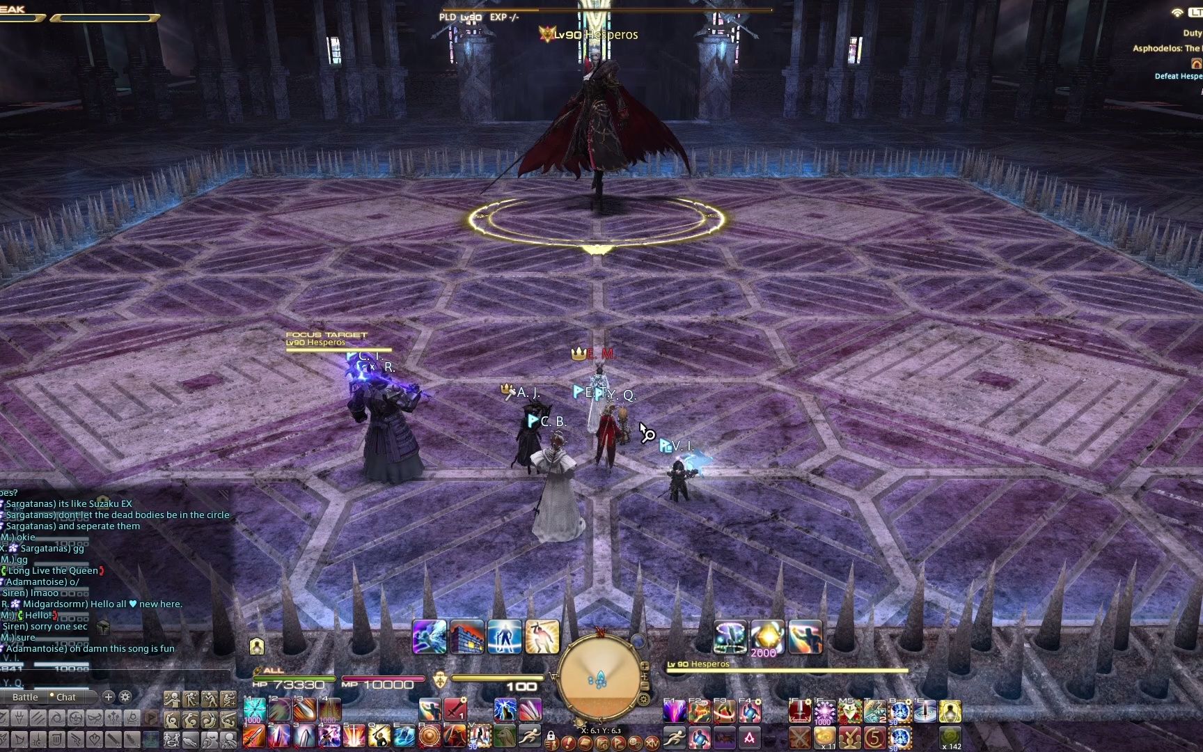 【FF14】普通·万魔殿·初见·第四层_哔哩哔哩_bilibili