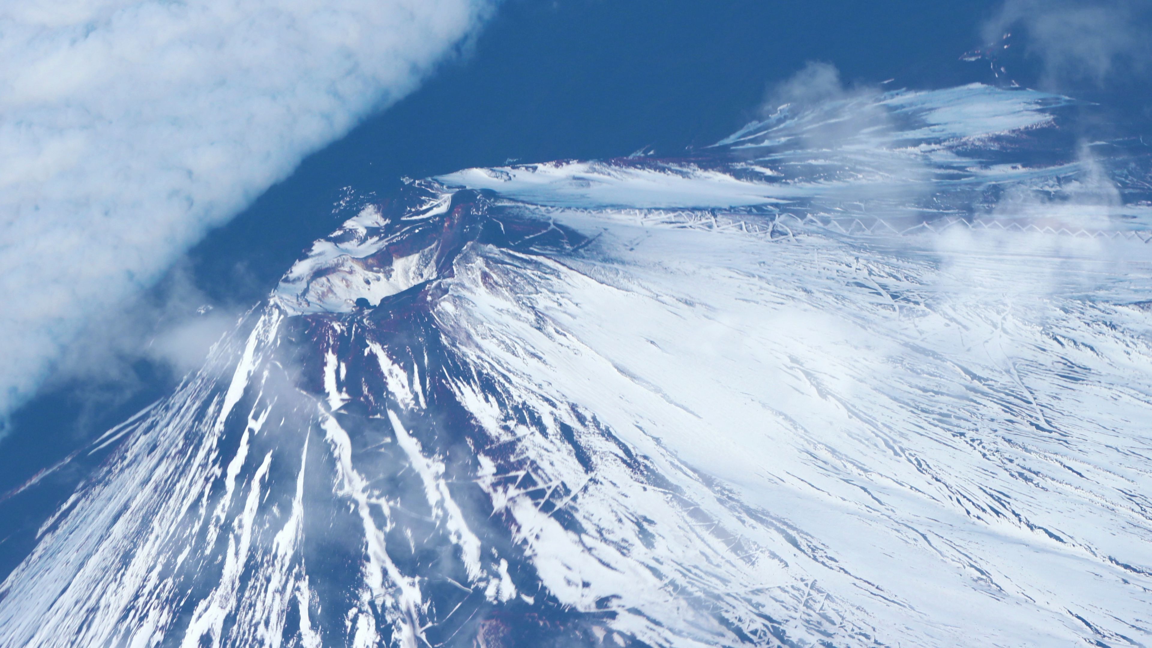 富士山鸟瞰图【无水印】